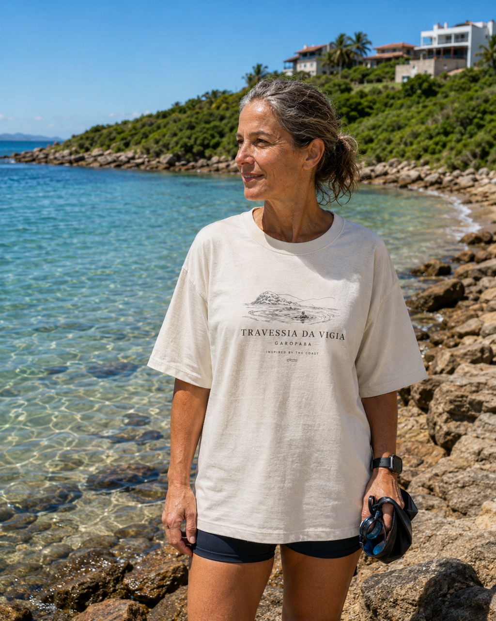 Camiseta Oversized Travessia da Vigia – Garopaba Coast