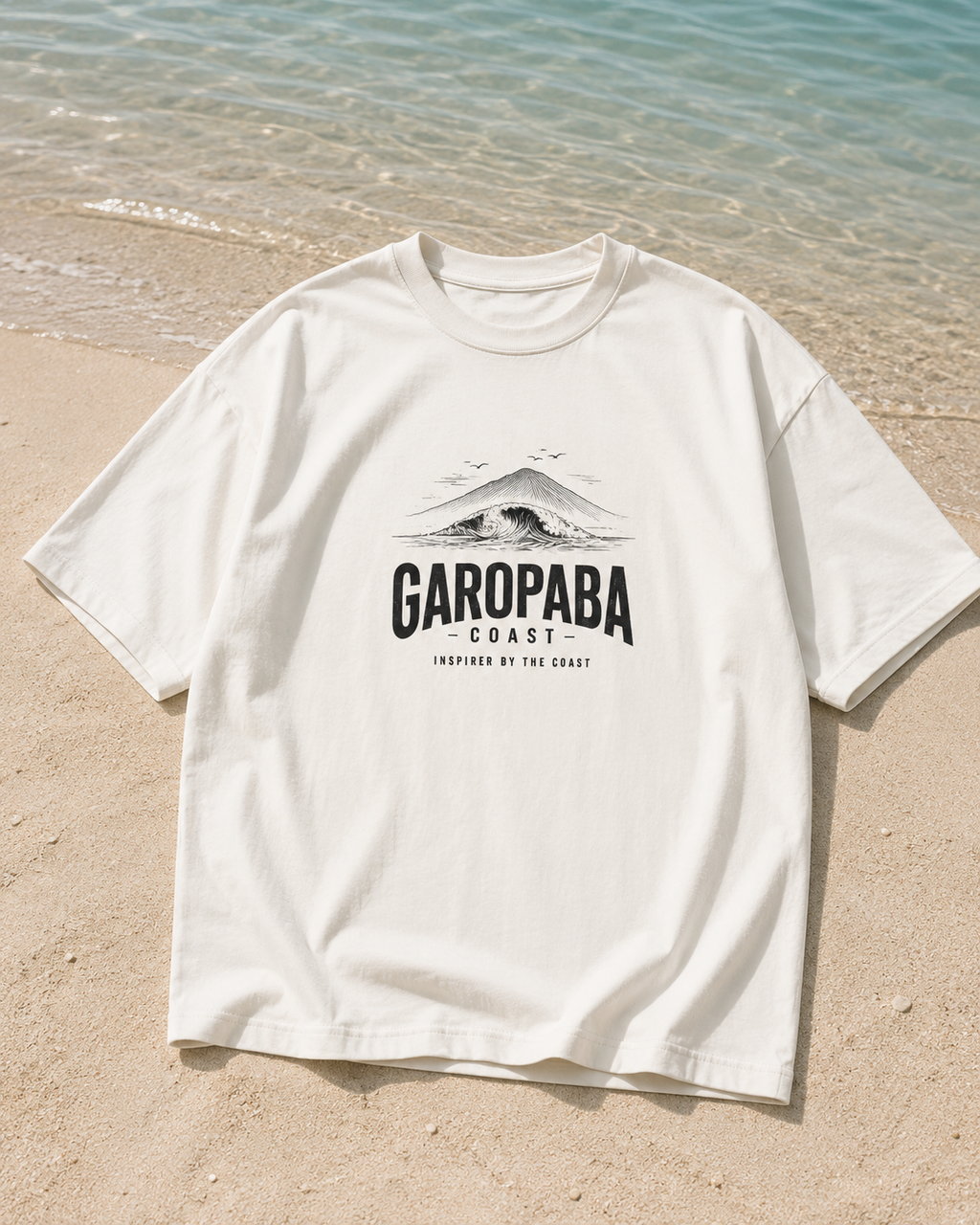 Camiseta Oversized Garopaba Coast – Viva o Agora