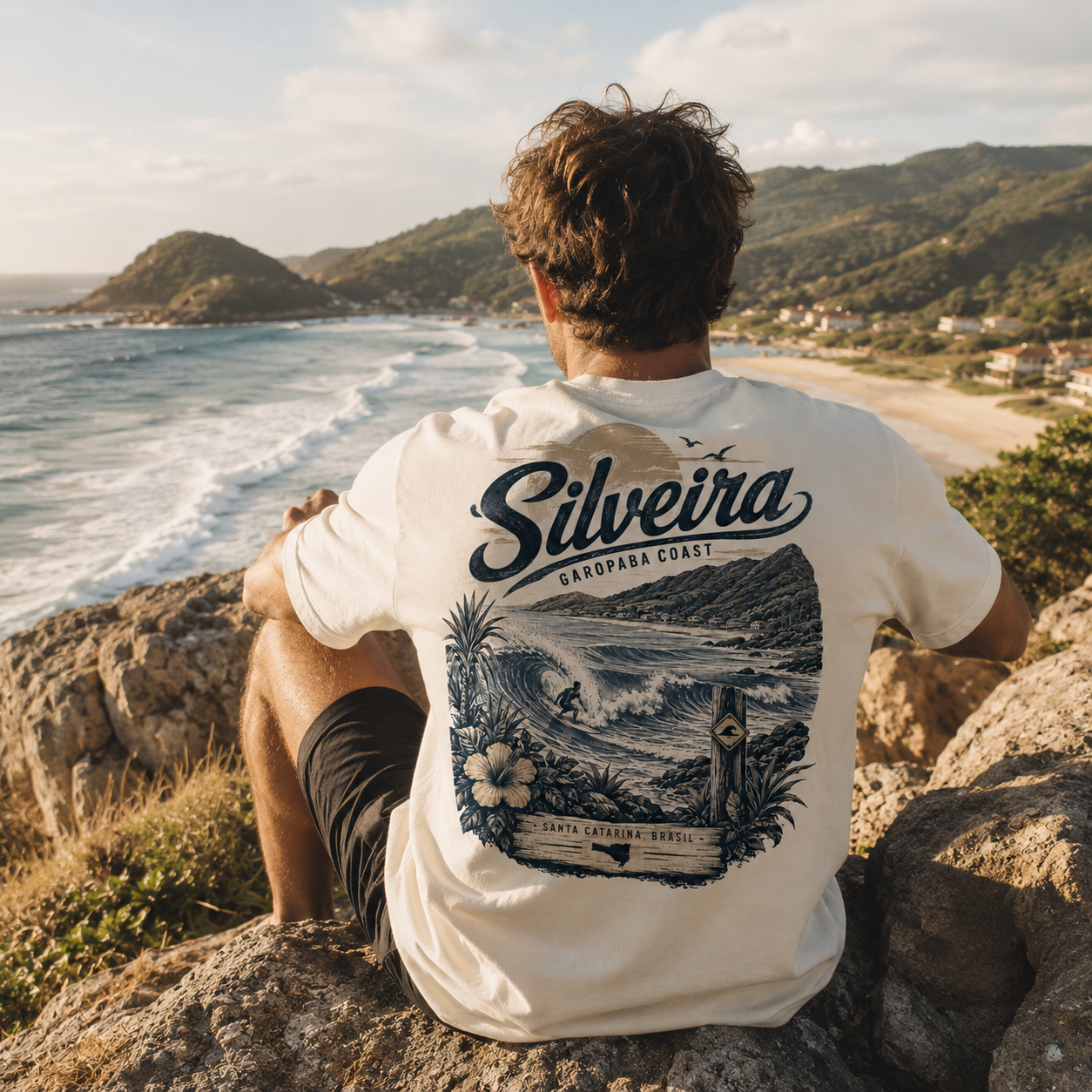 Camiseta Garopaba Coast Silveira