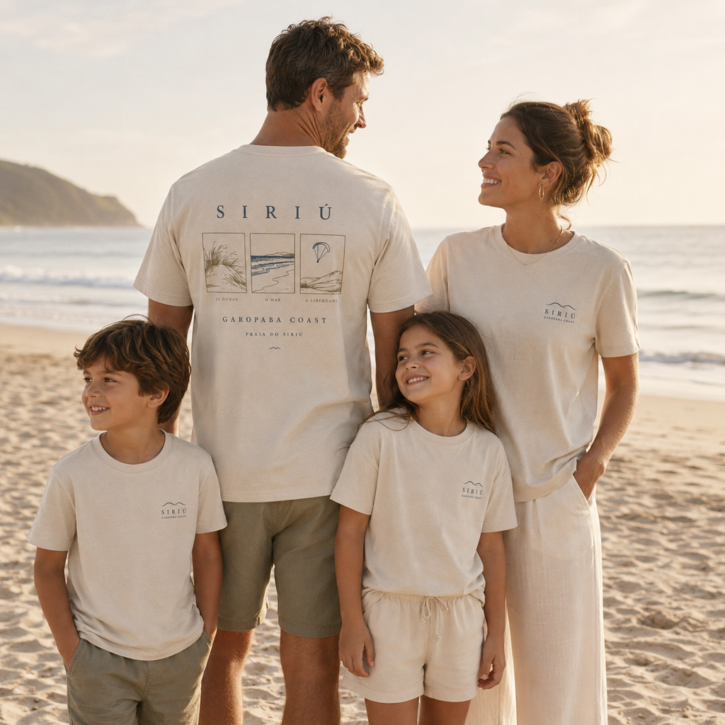 Camiseta Garopaba Coast – Praia do Siriú | Off White