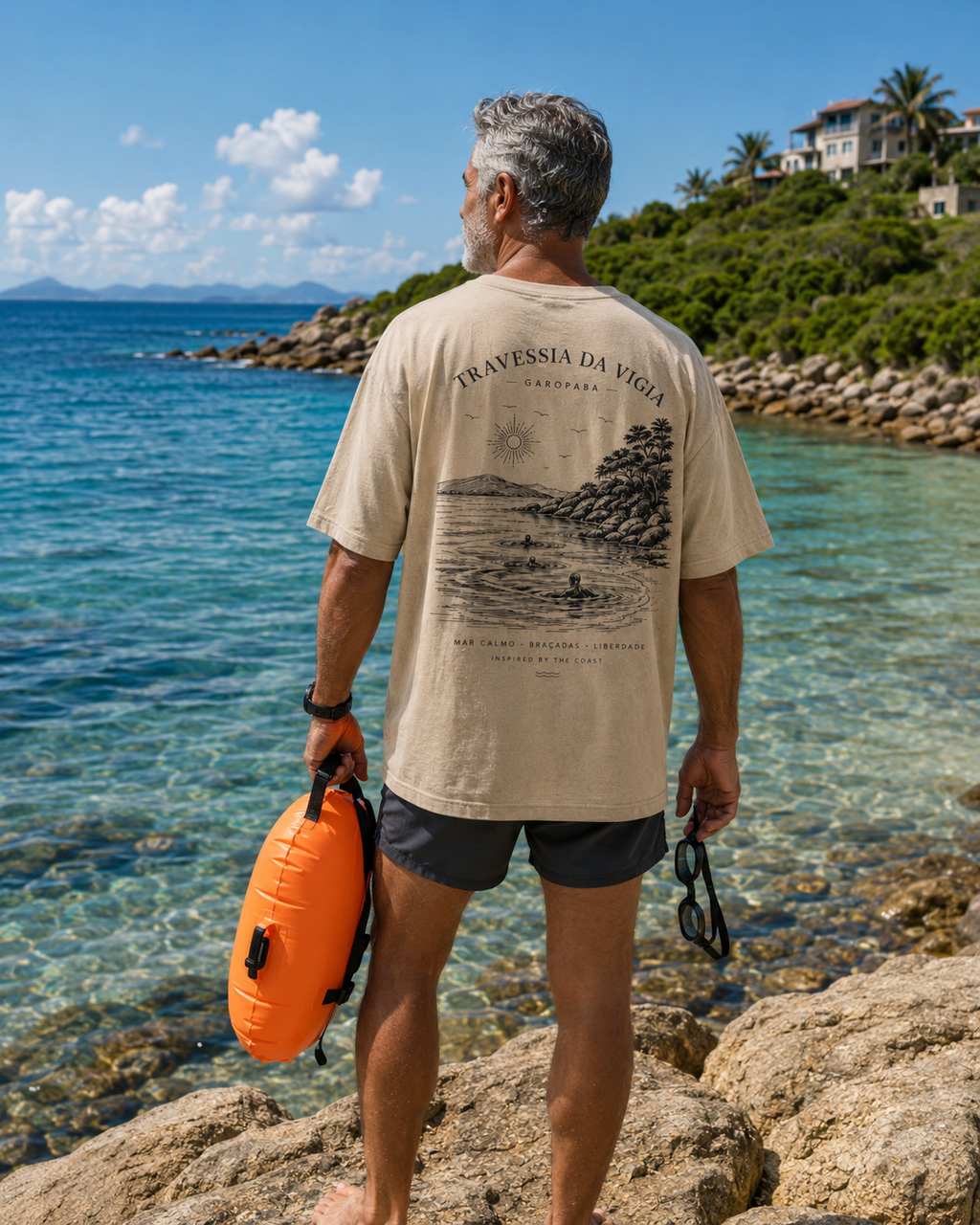 Camiseta Oversized Travessia da Vigia – Garopaba Coast