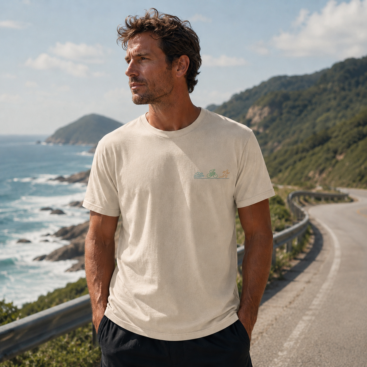 Camiseta Garopaba Coast Triathlon Club | Areia