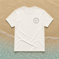 Camiseta Oversized Garopaba Coast – Praia da Silveira | Off White/ Bage