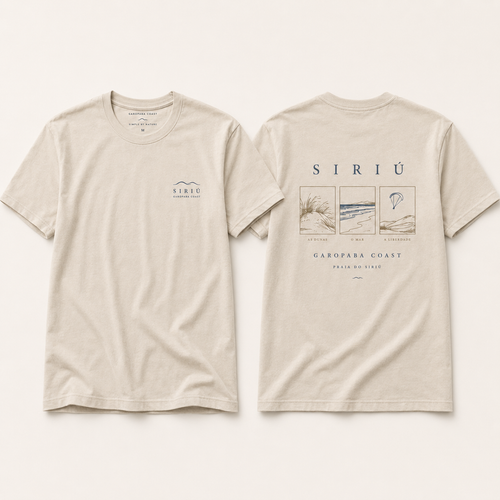 Camiseta Garopaba Coast – Praia do Siriú | Off White