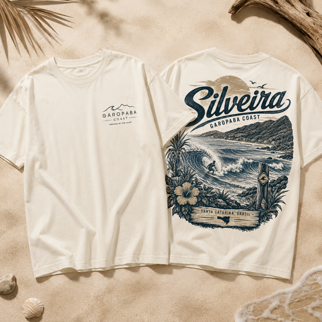 Camiseta Garopaba Coast Silveira
