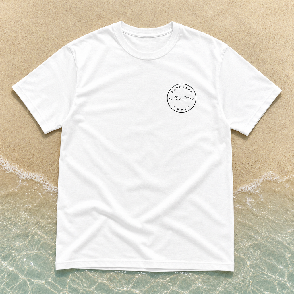 Camiseta Oversized Garopaba Coast – Off White